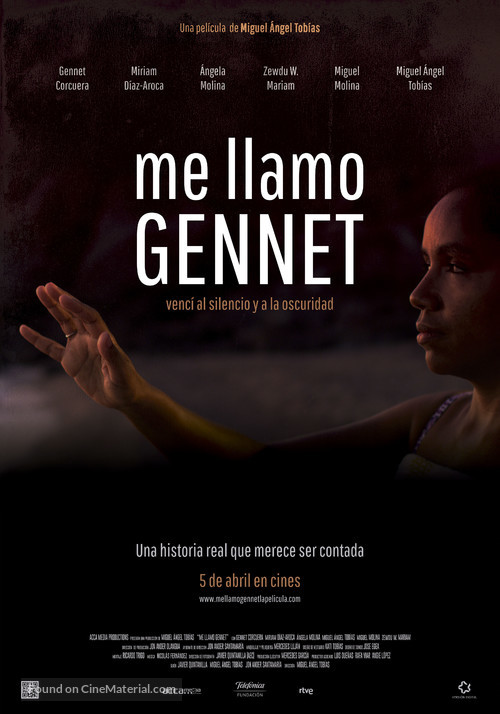 Me llamo Gennet - Spanish Movie Poster