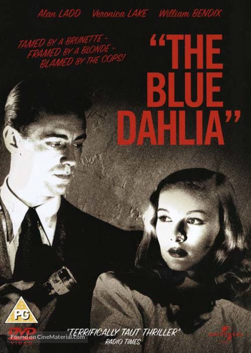 The Blue Dahlia - British DVD movie cover