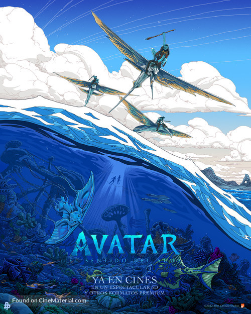 Avatar: The Way of Water - Spanish Movie Poster