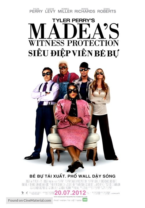 Madea&#039;s Witness Protection - Vietnamese Movie Poster