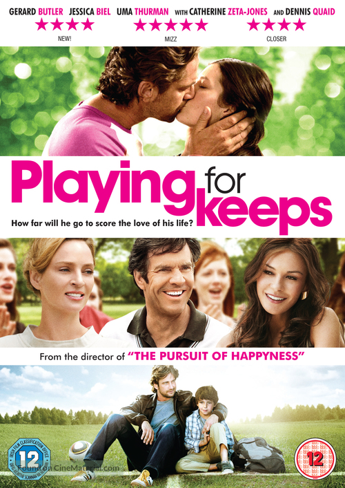 Playing for Keeps - British DVD movie cover