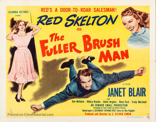 The Fuller Brush Man 1948 Movie Poster