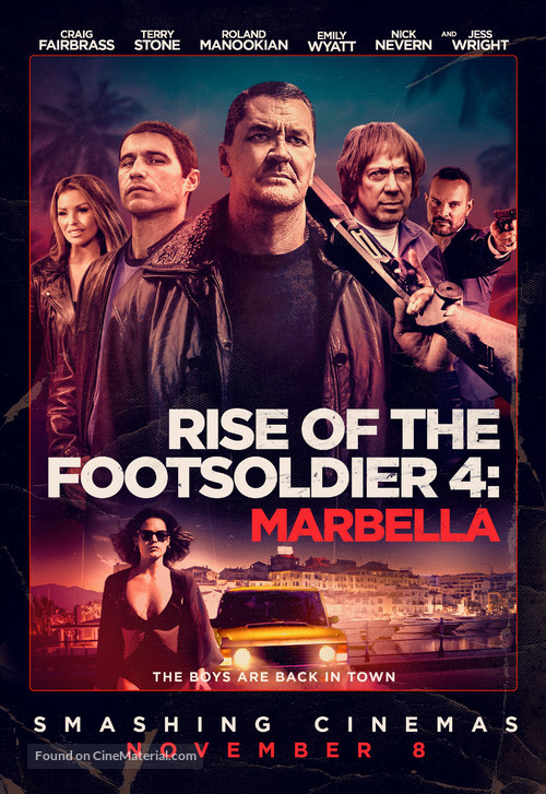 Rise of the Footsoldier: Marbella - British Movie Poster