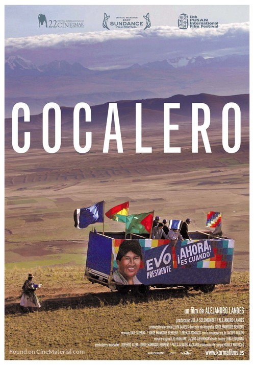 Cocalero - Spanish Movie Poster