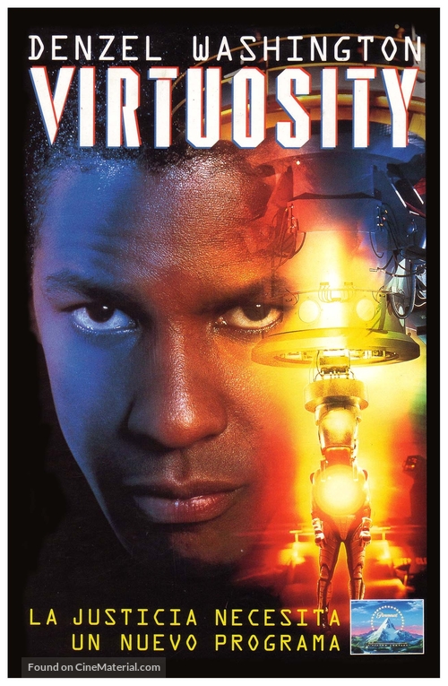 Virtuosity - Spanish VHS movie cover