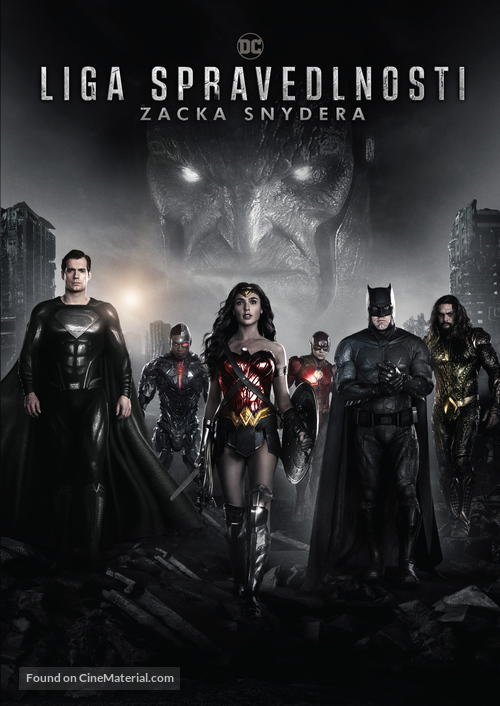 Zack Snyder&#039;s Justice League - Czech DVD movie cover