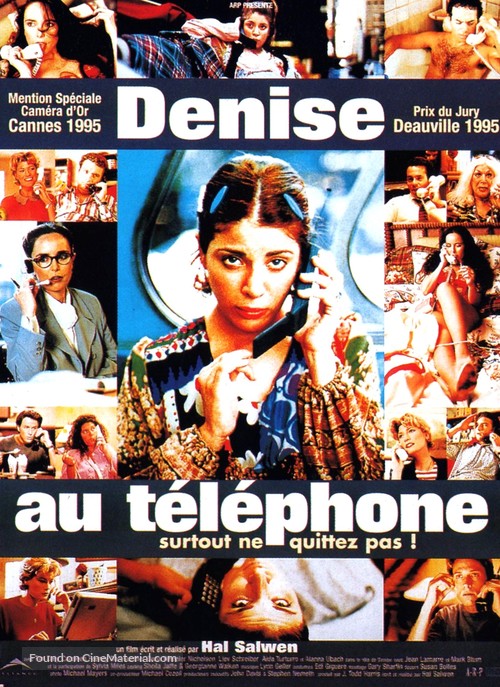 Denise Calls Up - French Movie Poster