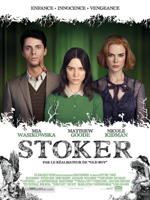 Stoker - French Movie Poster