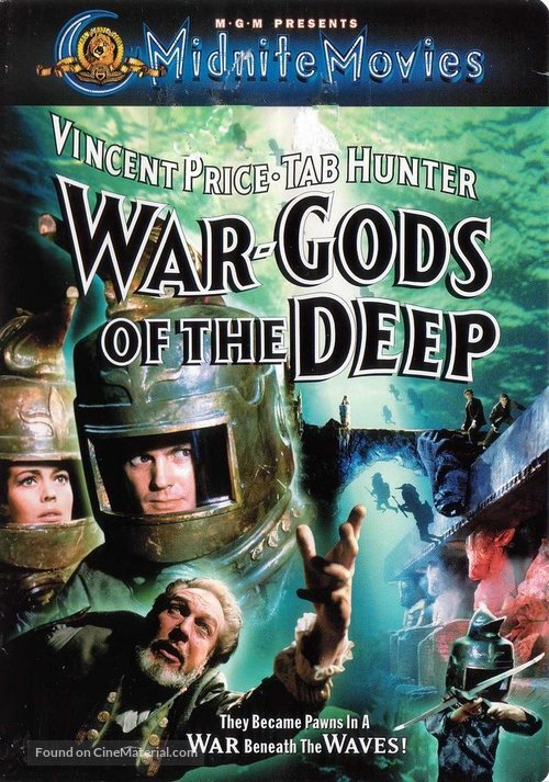 War-Gods of the Deep - DVD movie cover