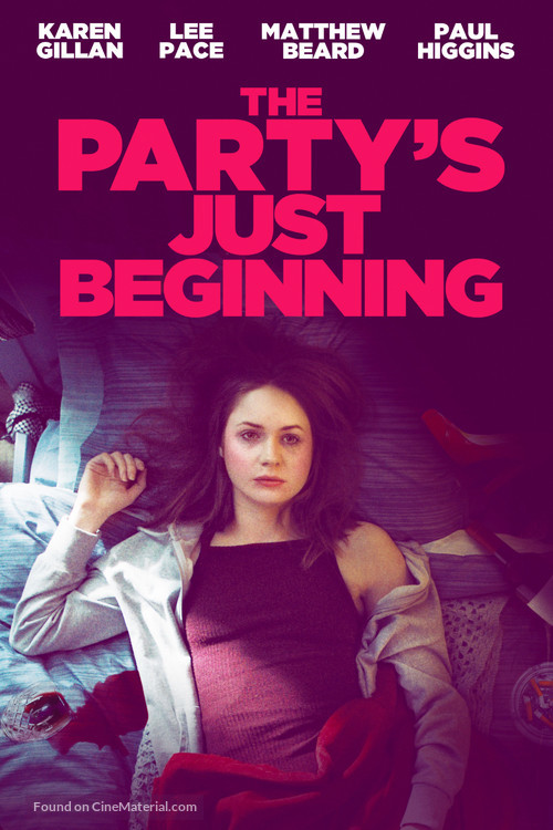 The Party&#039;s Just Beginning - British Movie Cover