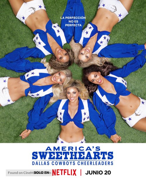 &quot;America&#039;s Sweethearts: Dallas Cowboys Cheerleaders&quot; - Argentinian Movie Poster