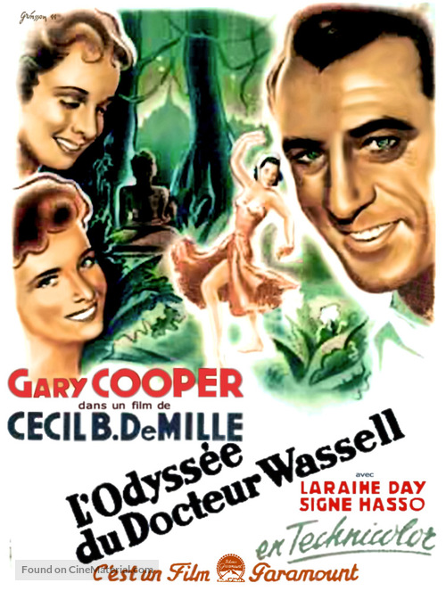 The Story of Dr. Wassell - French Movie Poster
