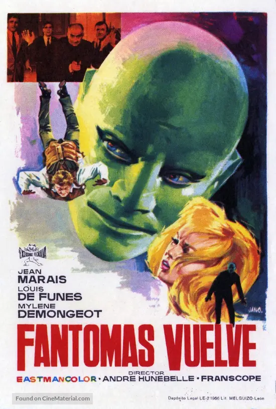 Fant&ocirc;mas se d&eacute;cha&icirc;ne - Spanish Movie Poster