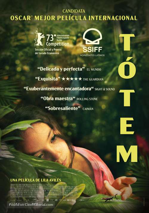 T&Oacute;TEM - Spanish Movie Poster