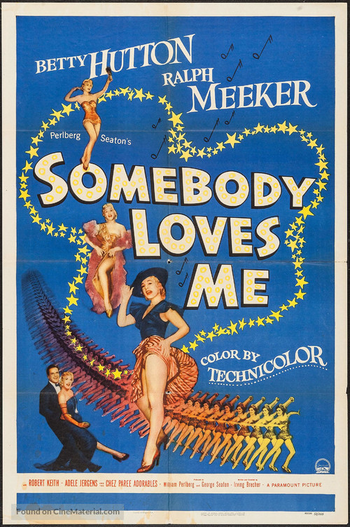 Somebody Loves Me - Movie Poster