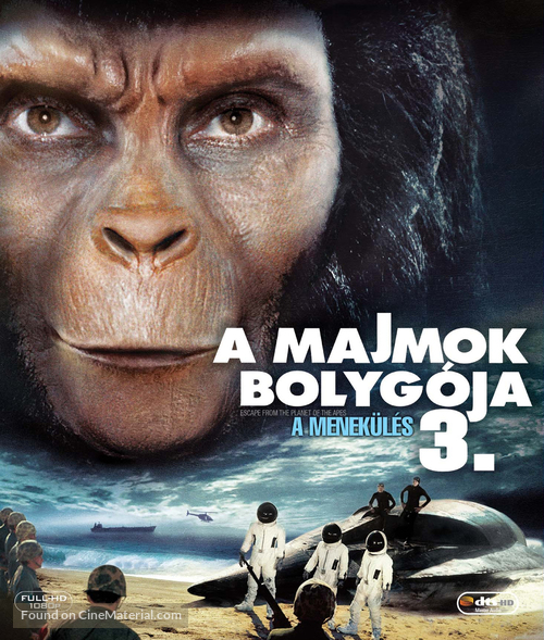 Escape from the Planet of the Apes - Hungarian Blu-Ray movie cover