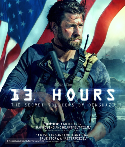 13 Hours: The Secret Soldiers of Benghazi - Blu-Ray movie cover