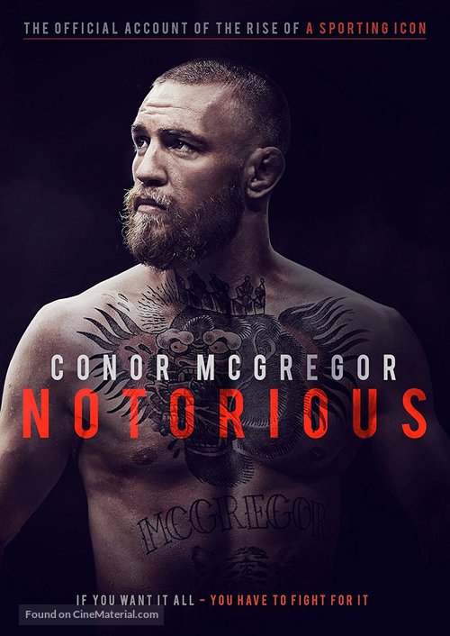 Conor McGregor: Notorious - British Movie Cover