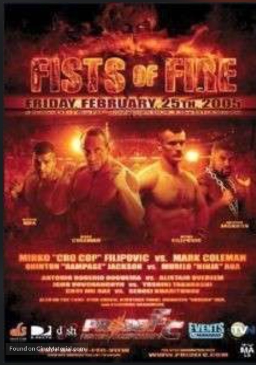 Pride 29: Fists of Fire - Movie Poster