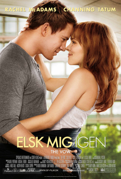 The Vow - Danish Movie Poster