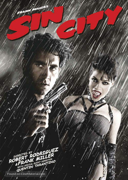 Sin City - DVD movie cover