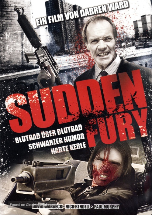 Sudden Fury - Austrian DVD movie cover