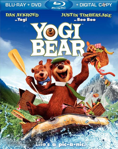 Yogi Bear - Blu-Ray movie cover