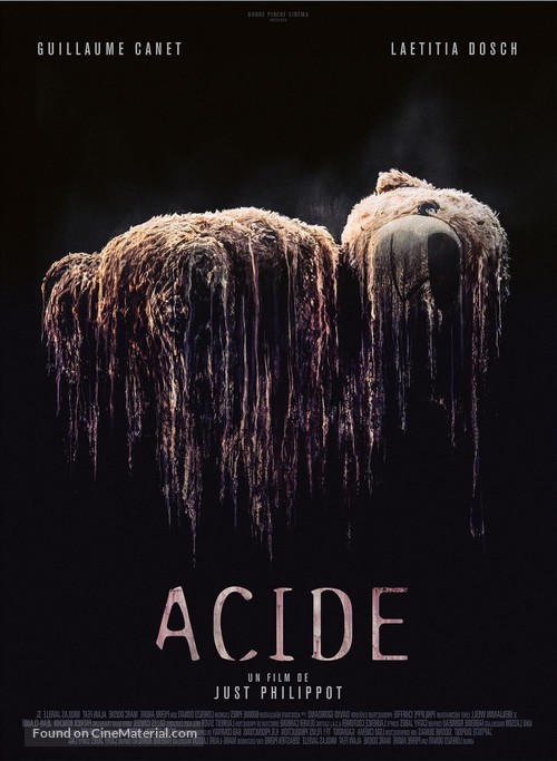 Acide - French Movie Poster