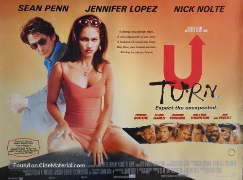 U Turn - British Movie Poster