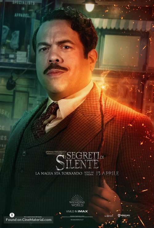 Fantastic Beasts: The Secrets of Dumbledore - Italian Movie Poster