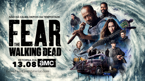 &quot;Fear the Walking Dead&quot; - Brazilian Movie Poster