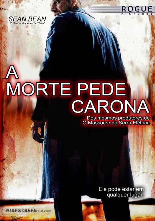 The Hitcher - Brazilian Movie Cover