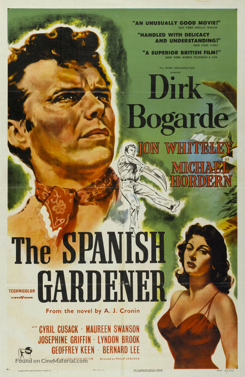 The Spanish Gardener - Movie Poster