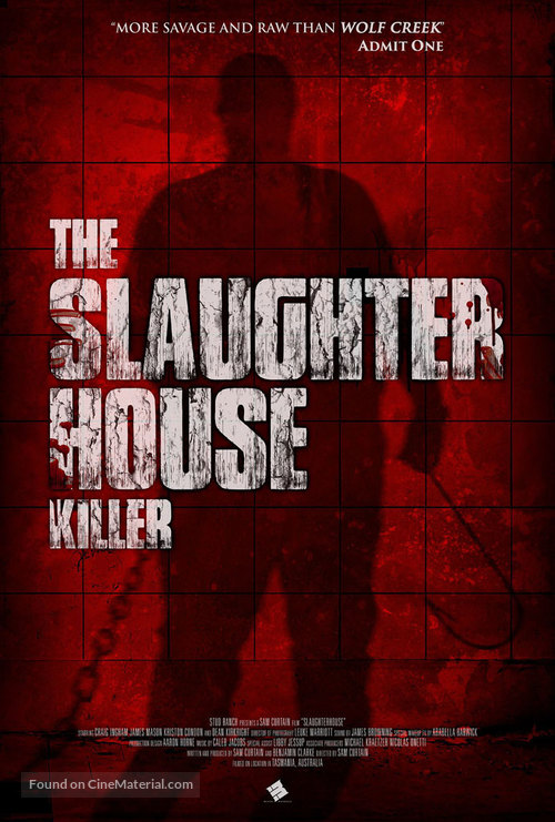 The Slaughterhouse Killer - Australian Movie Poster