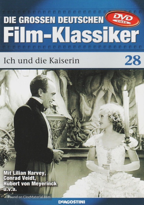 Ich und die Kaiserin - German DVD movie cover