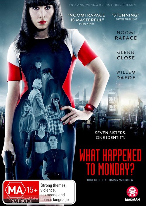 What Happened to Monday - Australian Movie Cover