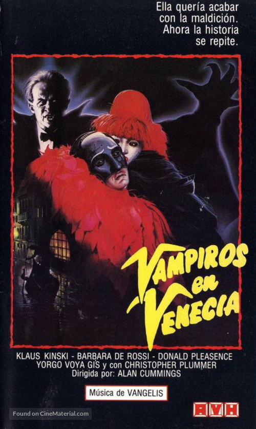 Nosferatu a Venezia - Argentinian Movie Cover