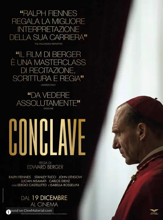 Conclave - Italian Movie Poster