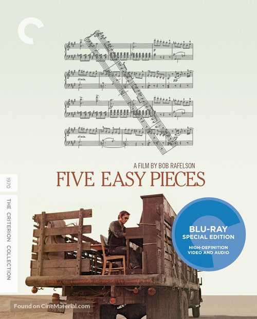 Five Easy Pieces - Blu-Ray movie cover