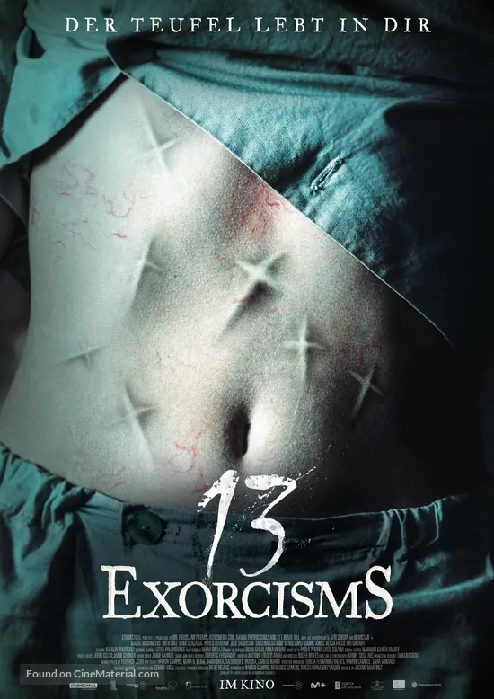 13 exorcismos - Movie Poster