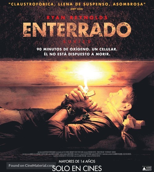 Buried - Chilean Movie Poster