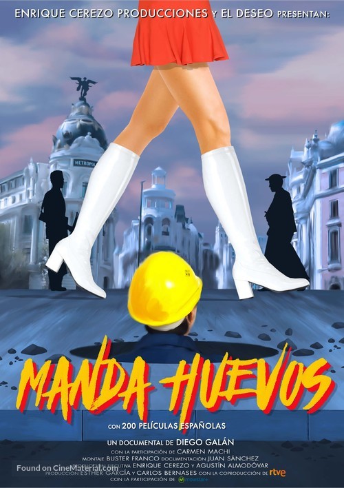 Manda huevos - Spanish Movie Poster