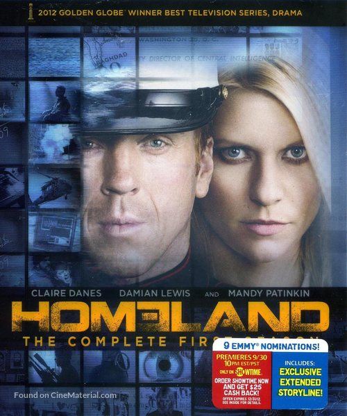 &quot;Homeland&quot; - Blu-Ray movie cover