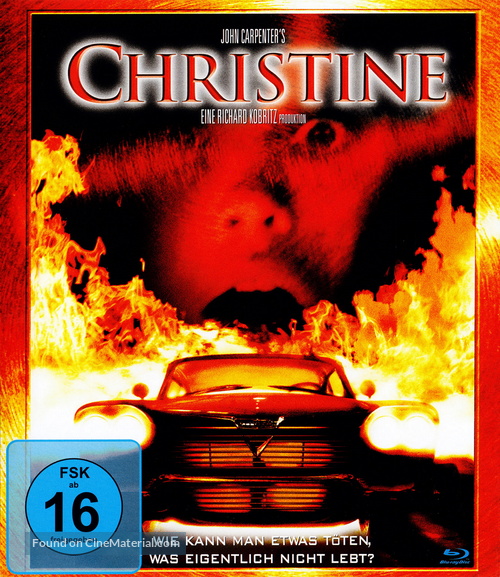 Christine - German Blu-Ray movie cover