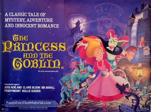 The Princess and the Goblin - British Movie Poster