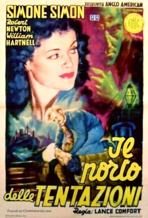 Temptation Harbour - Italian Movie Poster