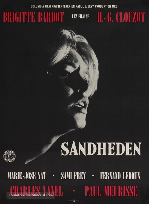 La v&eacute;rit&eacute; - Danish Movie Poster