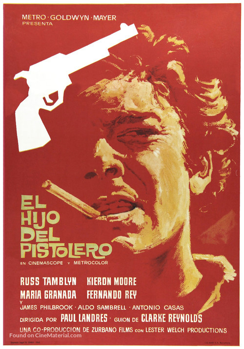 Son of a Gunfighter - Spanish Movie Poster