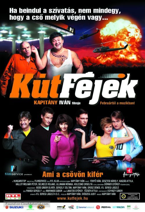 K&uacute;tfejek - Hungarian Movie Poster