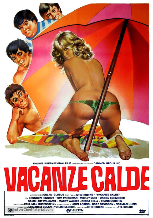 Hot Resort - Italian Movie Poster
